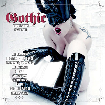 Gothic Magazine compilation covergirl Xarah