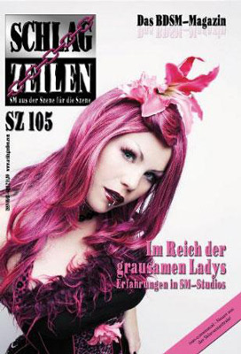 Xarah on teh cover of Schlagzeilen magazine