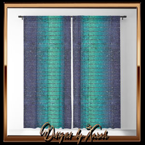 Fairydust burlque glitter in enchanting soft blue moon light colors. Invite the sun inside on your terms. Our blackout window curtains are a denser alternative to your standard window curtain, blocking out most light and proudly featuring your favorite designs. Whether you live in a busy apartment or a peaceful neighborhood, it's always nice to have the option to shut out the sun and relax inside by the candlelight. Available in either single or double panel options. Crafted with 100% lightweight polyester, Single sided print with white on reverse, Machine wash cold, tumble dry low, 4" pocket for easy hanging on any curtain rod. PRO TIP: For those using blackout curtains for their midday naps, complete the nap-time kit by getting some matching throw pillows and throw blankets for ultimate sleepy bliss.