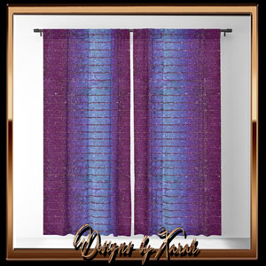 Fairydust burlque glitter in enchanting magic purple and lavender bluea colors. Invite the sun inside on your terms. Our blackout window curtains are a denser alternative to your standard window curtain, blocking out most light and proudly featuring your favorite designs. Whether you live in a busy apartment or a peaceful neighborhood, it's always nice to have the option to shut out the sun and relax inside by the candlelight. Available in either single or double panel options. Crafted with 100% lightweight polyester, Single sided print with white on reverse, Machine wash cold, tumble dry low, 4" pocket for easy hanging on any curtain rod. PRO TIP: For those using blackout curtains for their midday naps, complete the nap-time kit by getting some matching throw pillows and throw blankets for ultimate sleepy bliss.